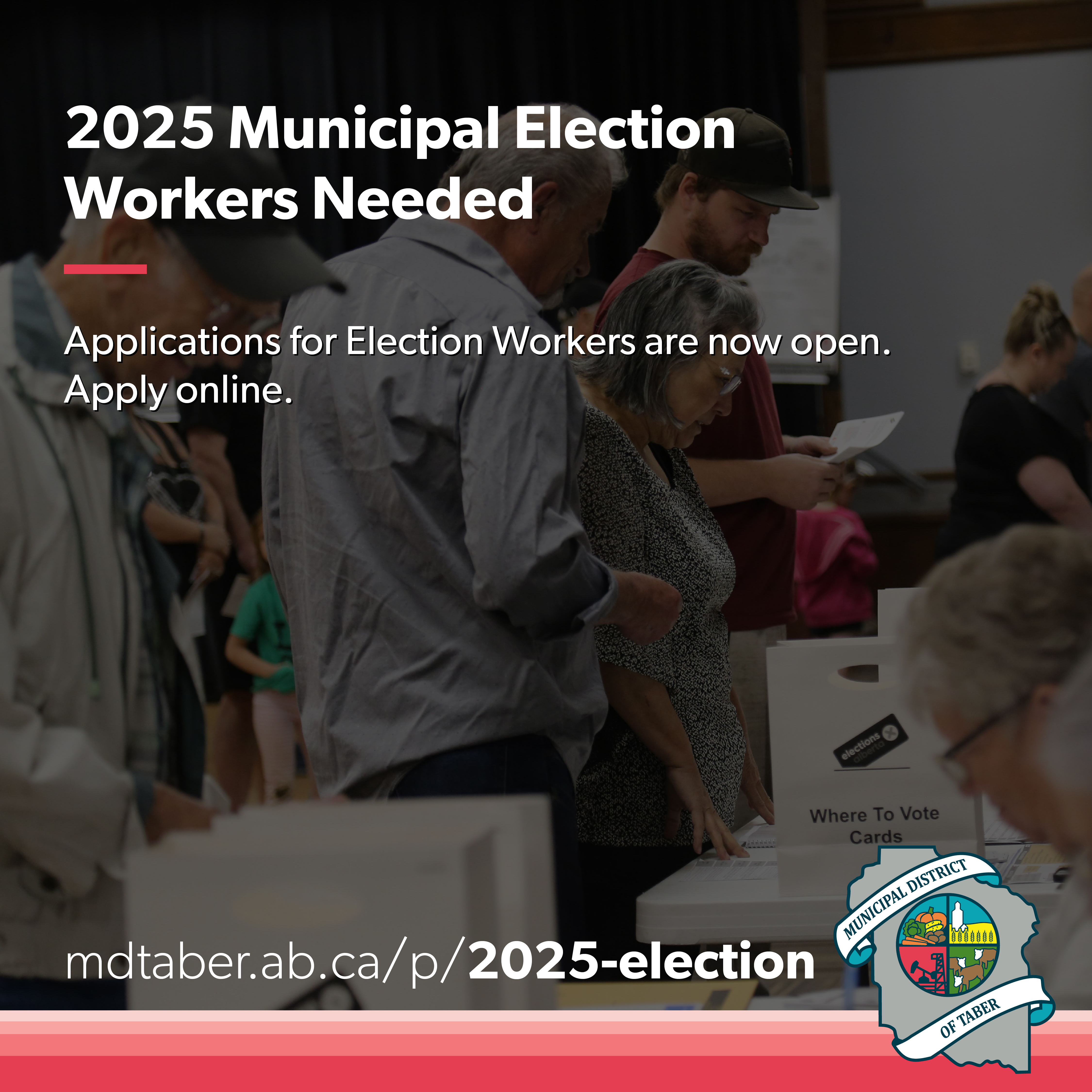 2025 Municipal Election Workers Needed