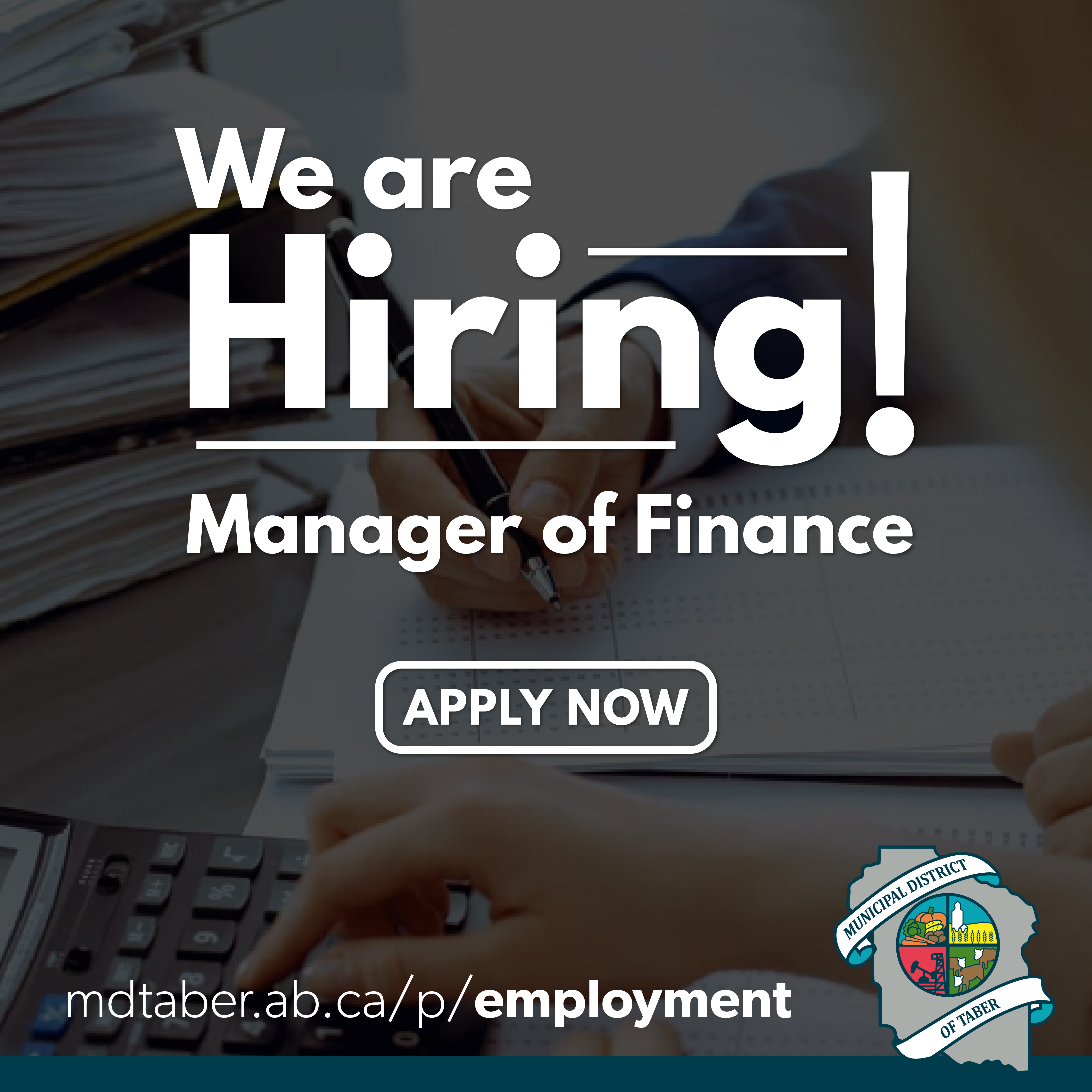 We're Hiring: Manager of Finance