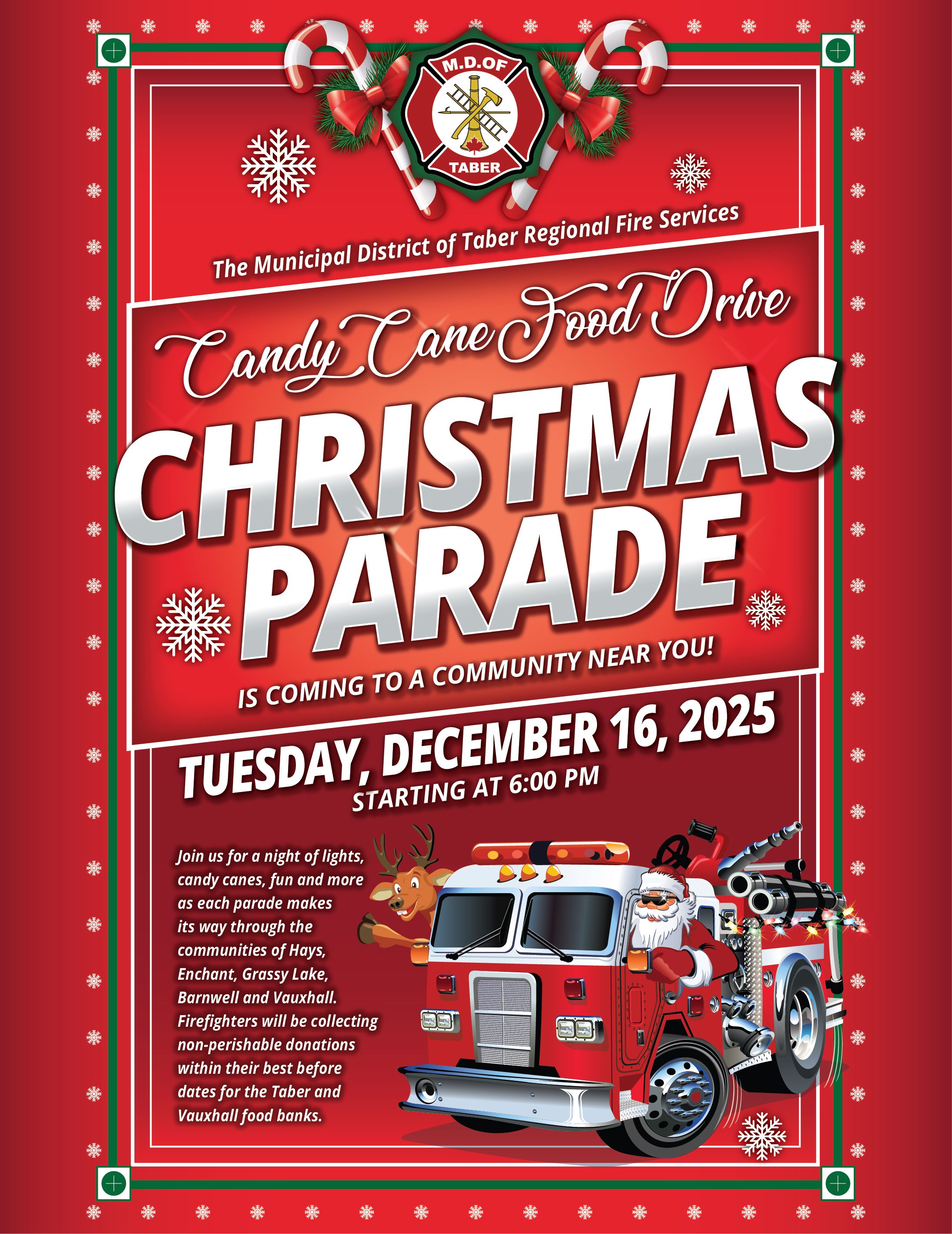 MDTRFS Candy Cane Parade