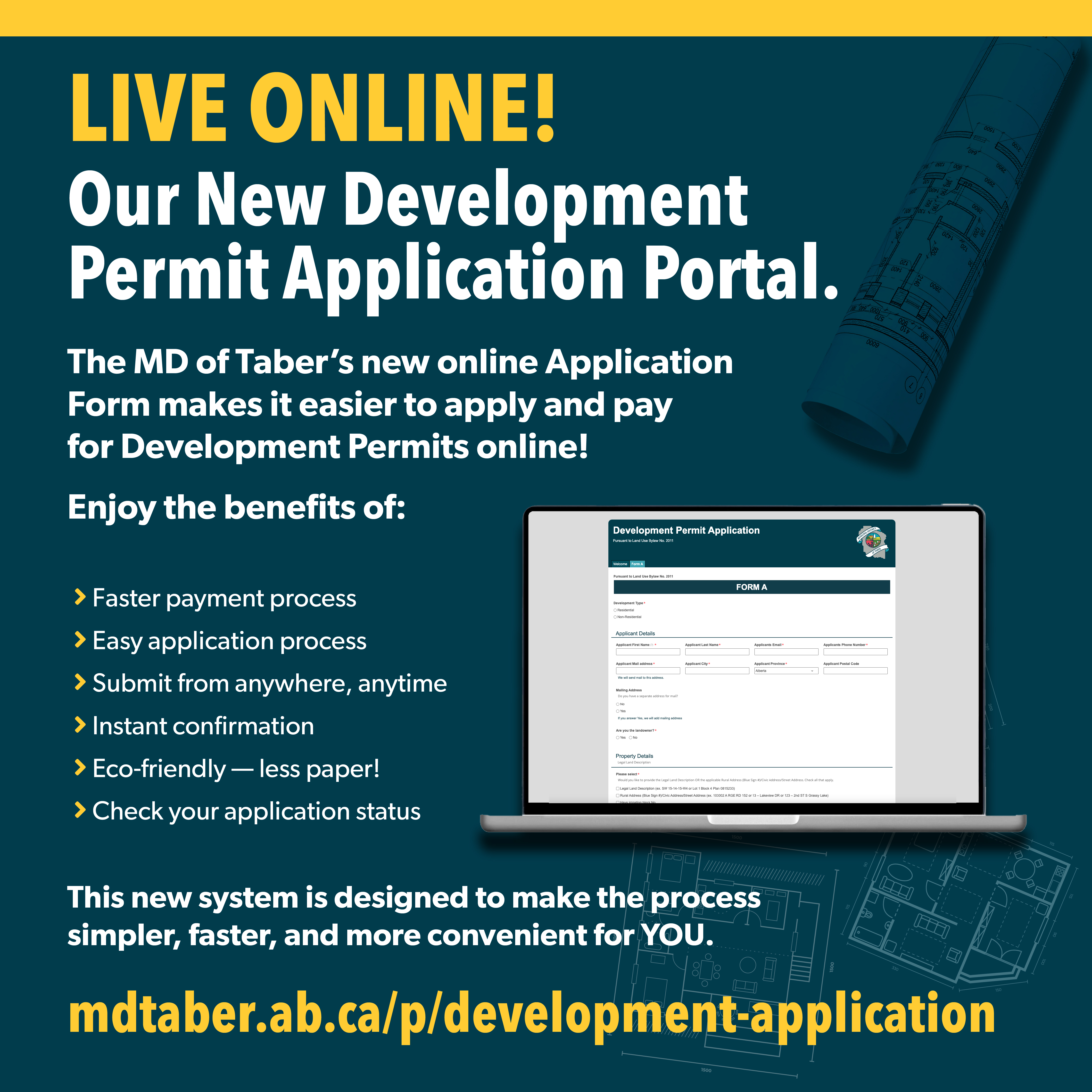 Apply for Development Permits online!