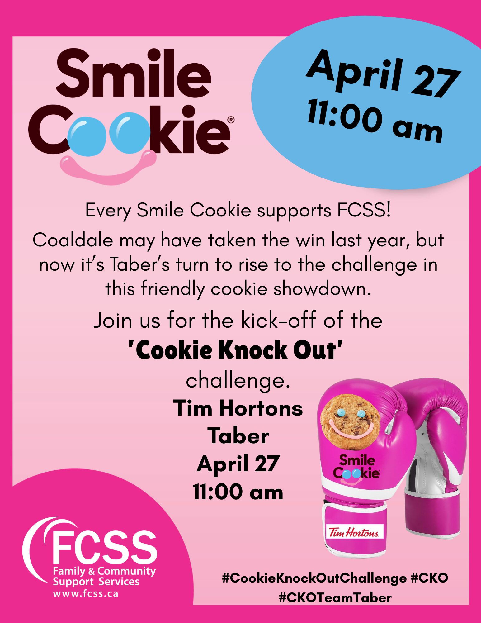 Support Smile Cookie Week April 27