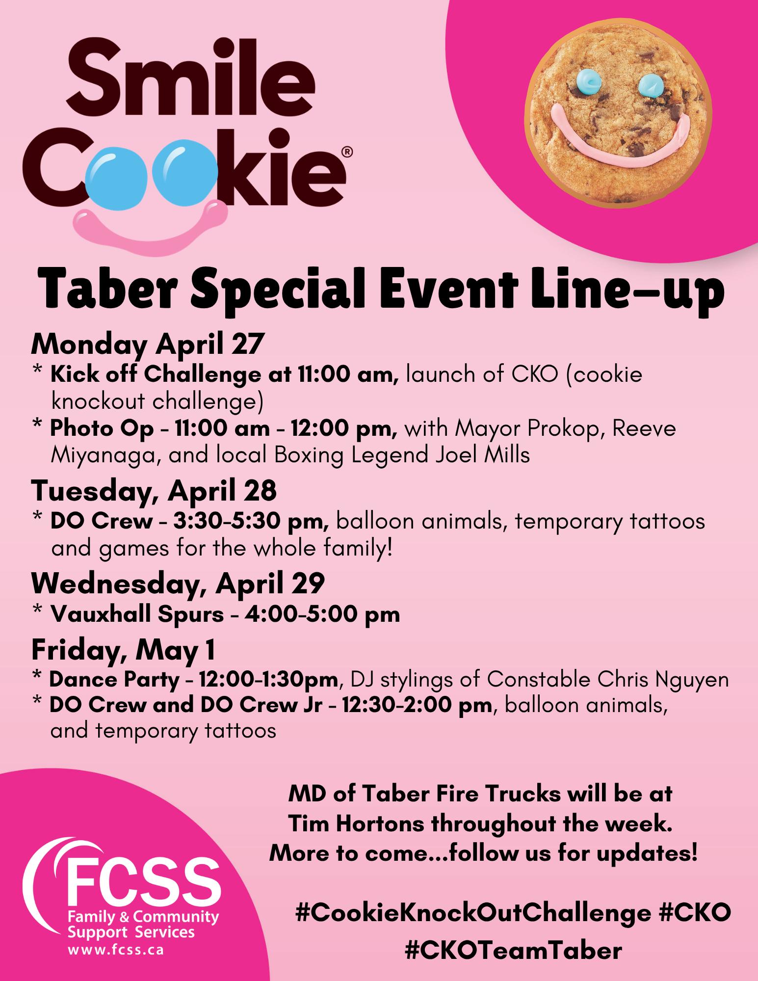 Support Smile Cookie Week April 27