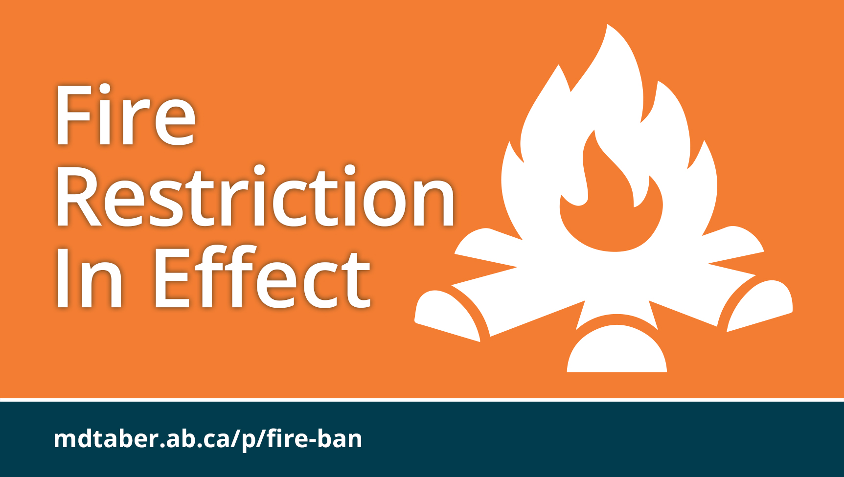 Fire Restriction in Effect