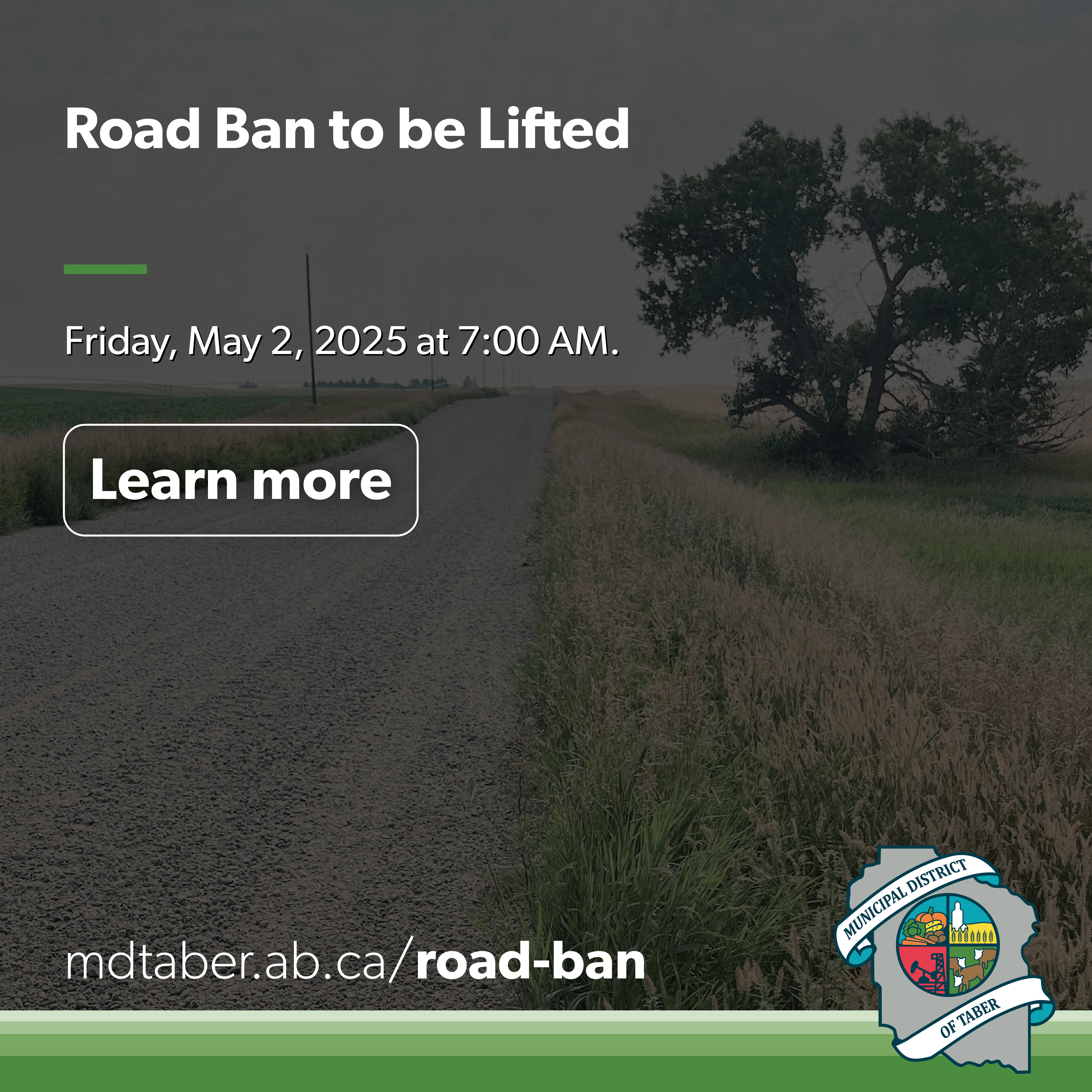 Road Ban to be Lifted