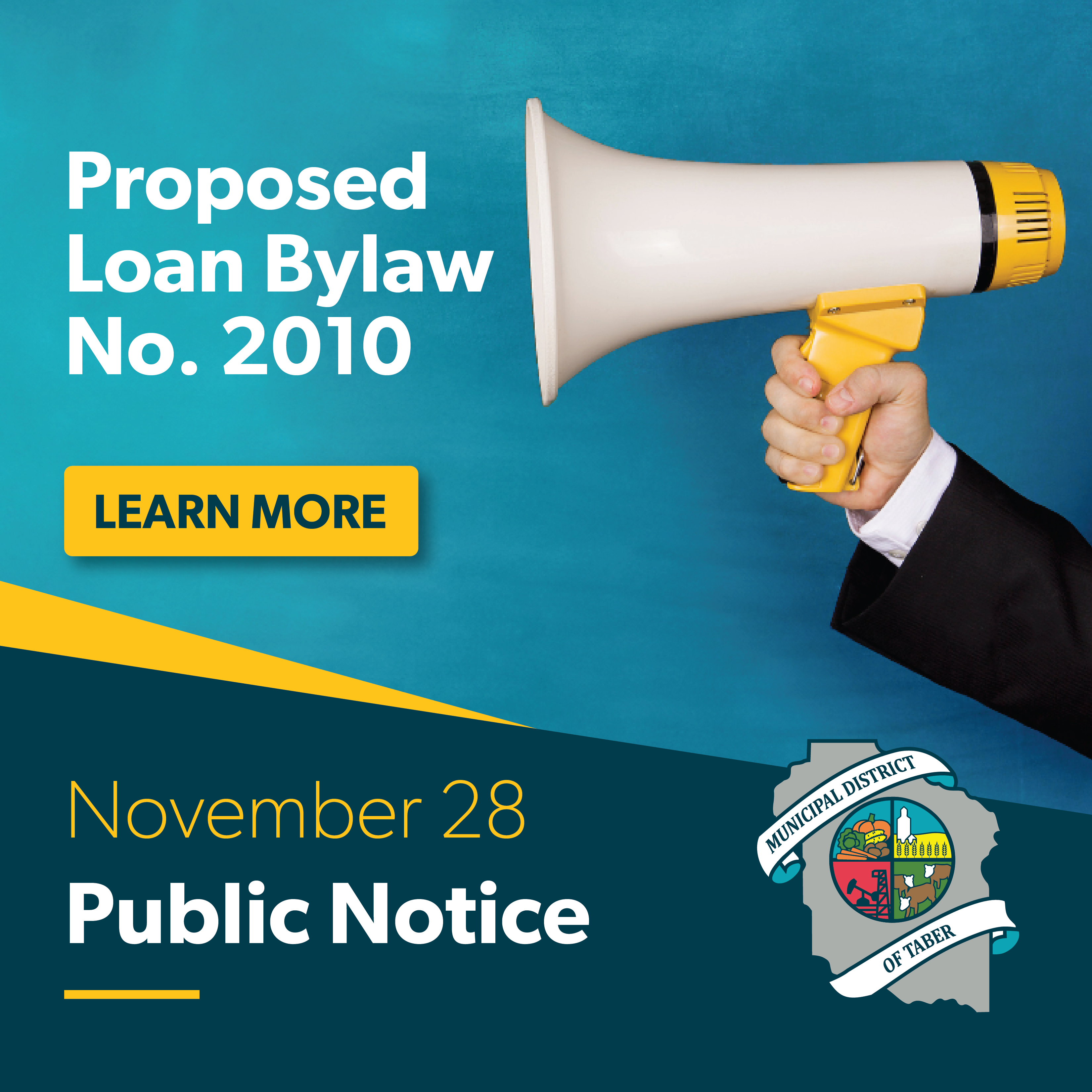 Public Notice: Bylaw 2010 TDCALA Loan Bylaw Petition