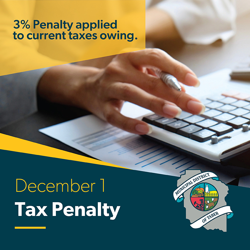 3% Tax Penalty Applied December 1st