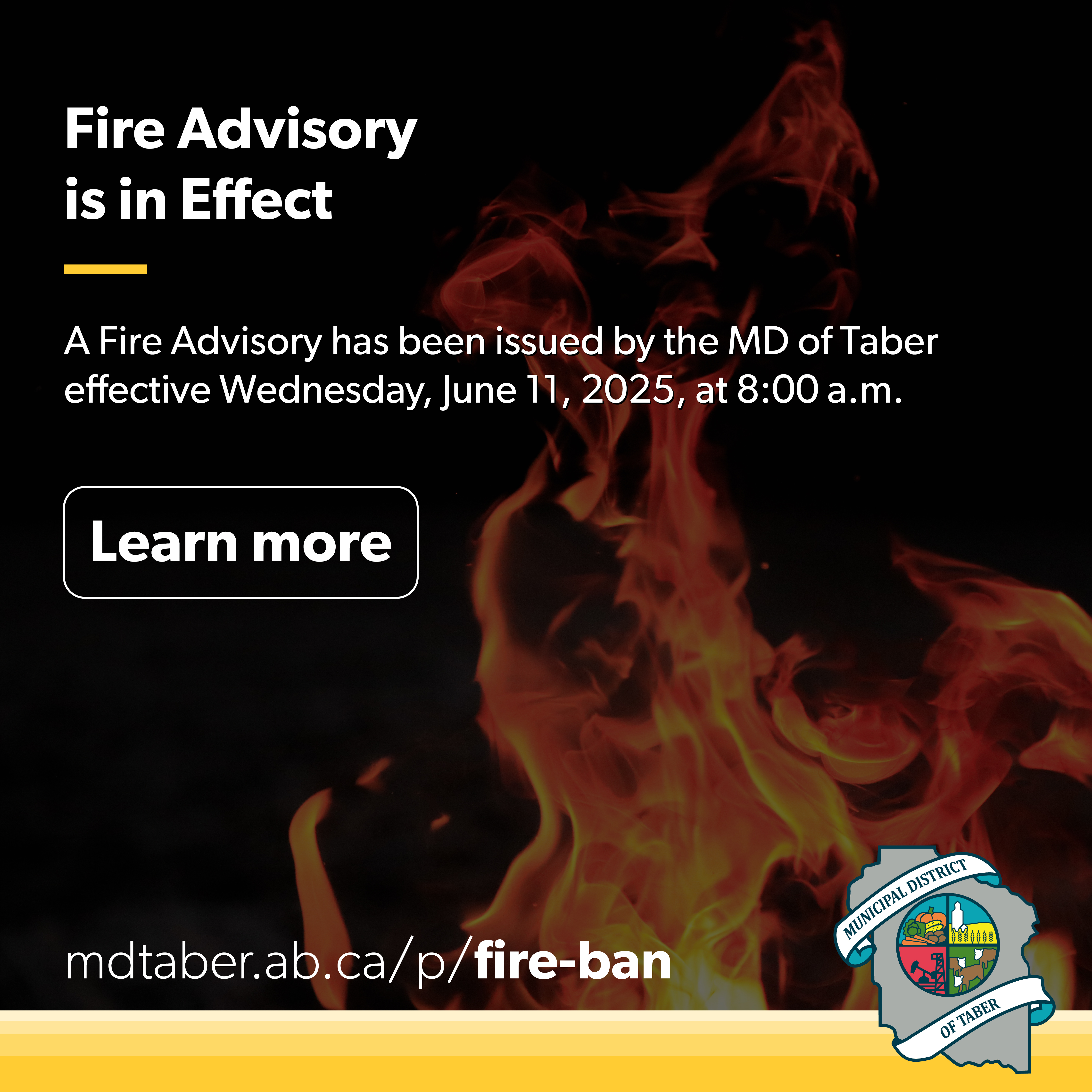 Fire Advisory in Effect